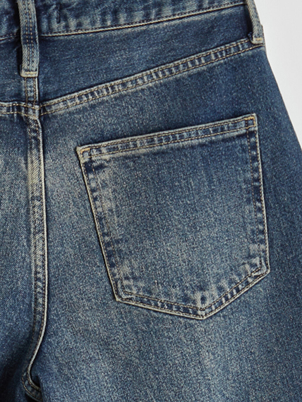 İndigo Wideleg Kadın Jean Pantolon	-4