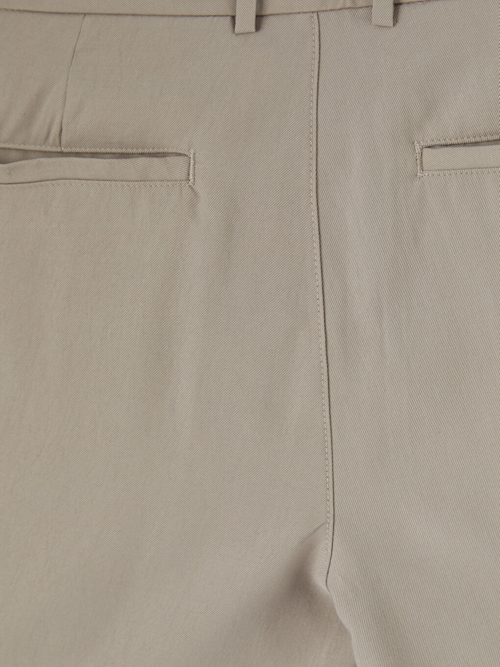 Bej Regular Fit Gabardin Erkek Pileli Pantolon-3