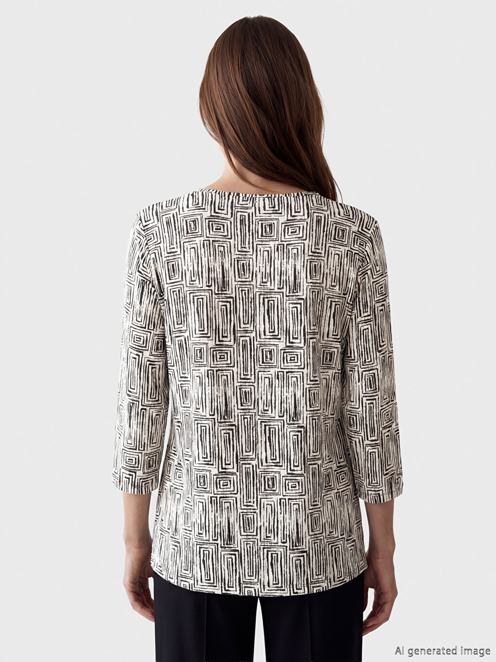 Жена Екрю Тениска-3