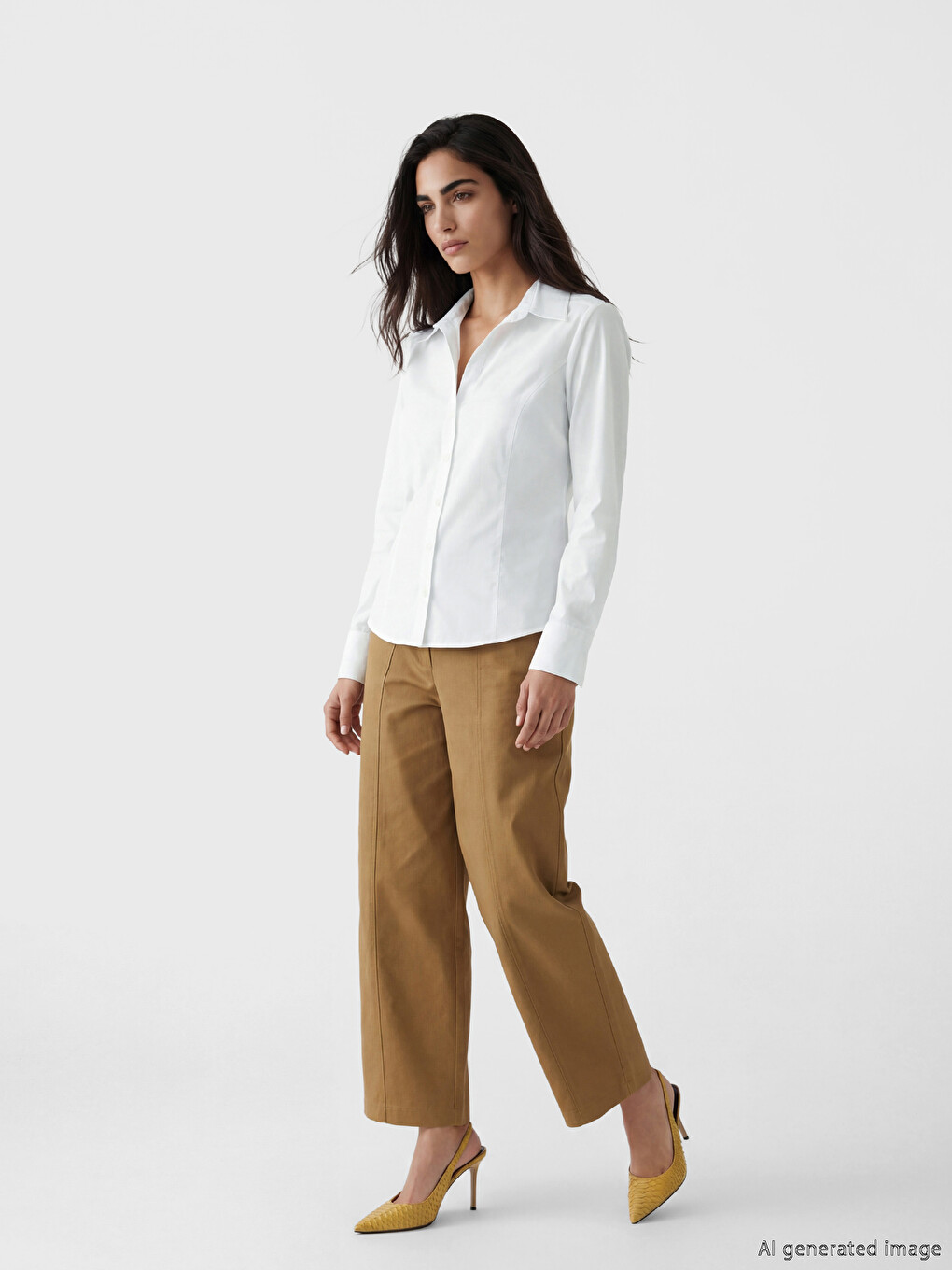 Woman White Shirt-1