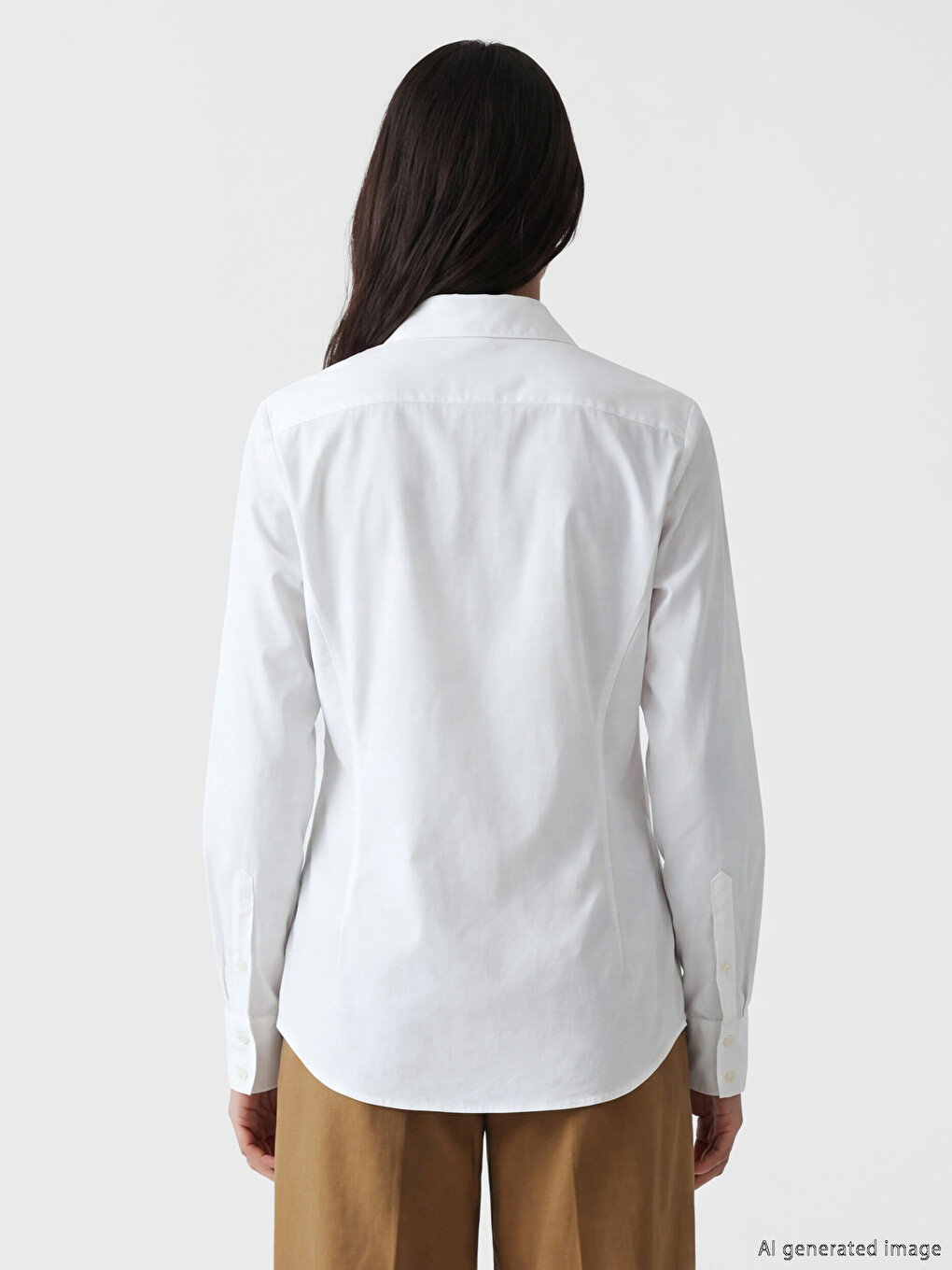 Woman White Shirt-3