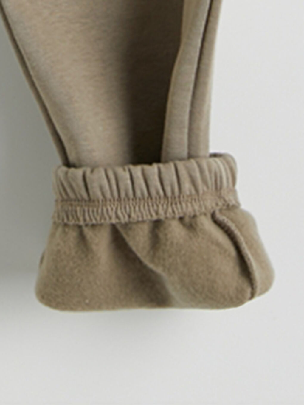 Bej Baskılı Erkek Çocuk Kalın Jogger Eşofman Altı-2