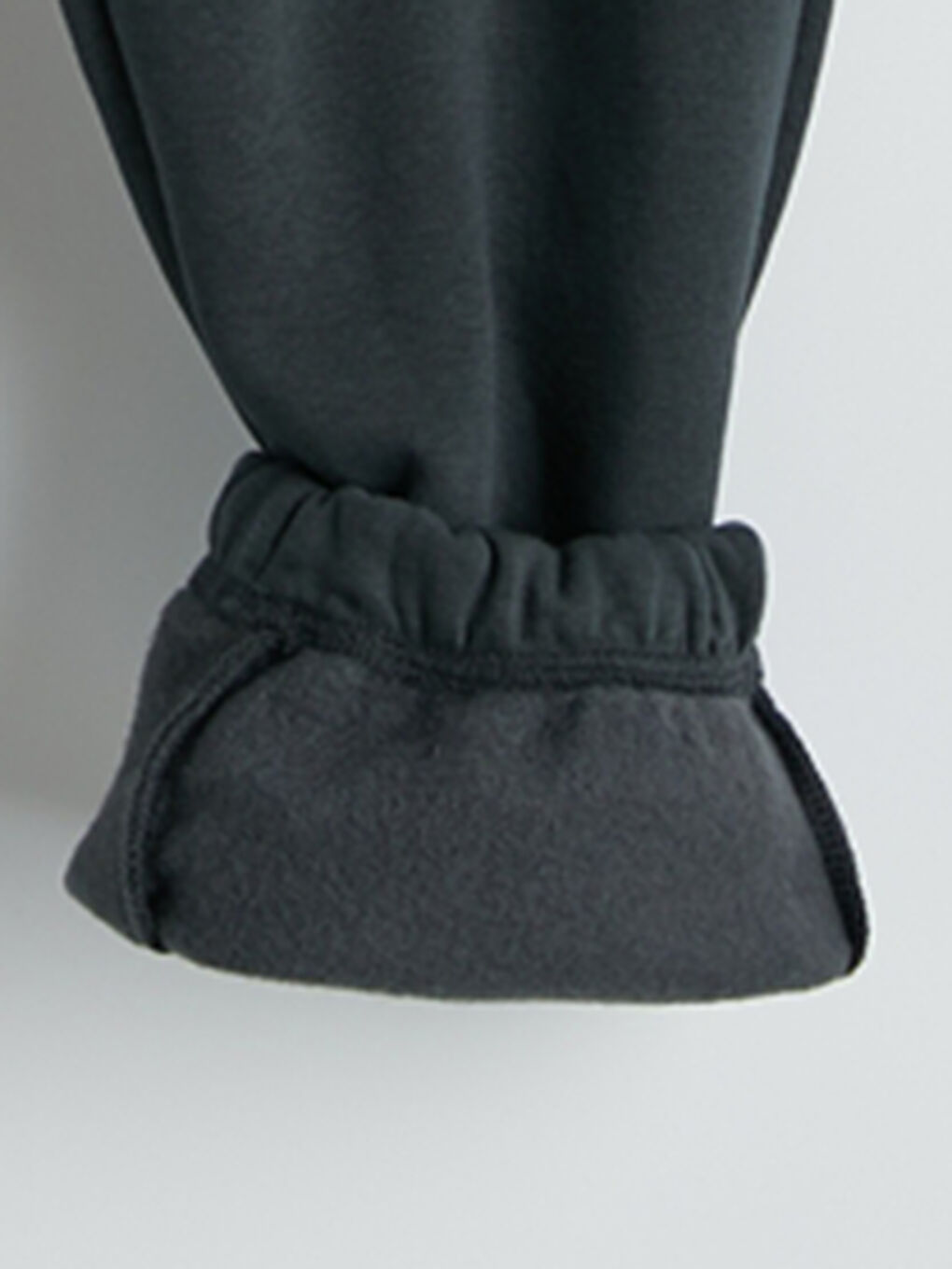 Antrasit Baskılı Erkek Çocuk Kalın Jogger Eşofman Altı-1