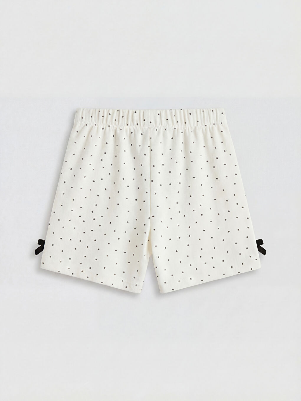 Ekru Puantiyeli Kız Çocuk Takım-4