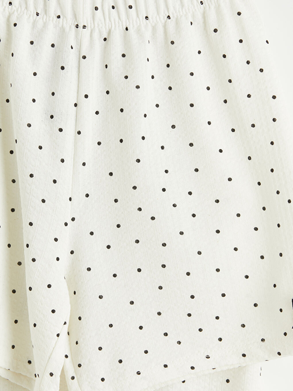 Ekru Puantiyeli Kız Çocuk Takım-6