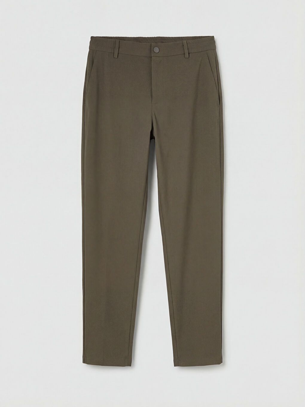 Kahverengi Standart Kalıp Erkek Pantolon