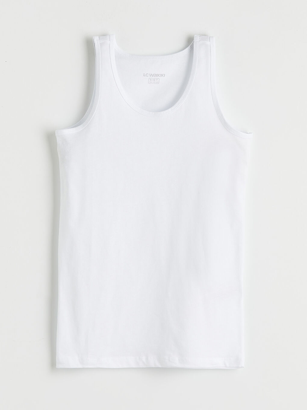 Mavi Bisiklet Yaka Erkek Çocuk Atlet 2'li-1