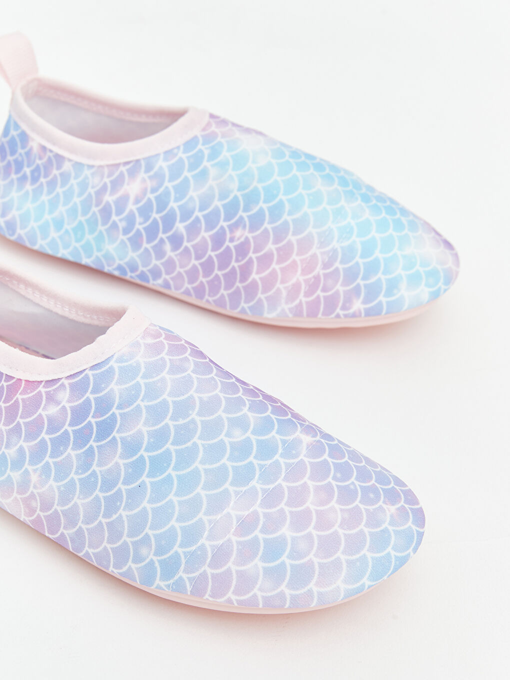 Mavi Desenli Kız Çocuk Deniz Ayakkabısı-2