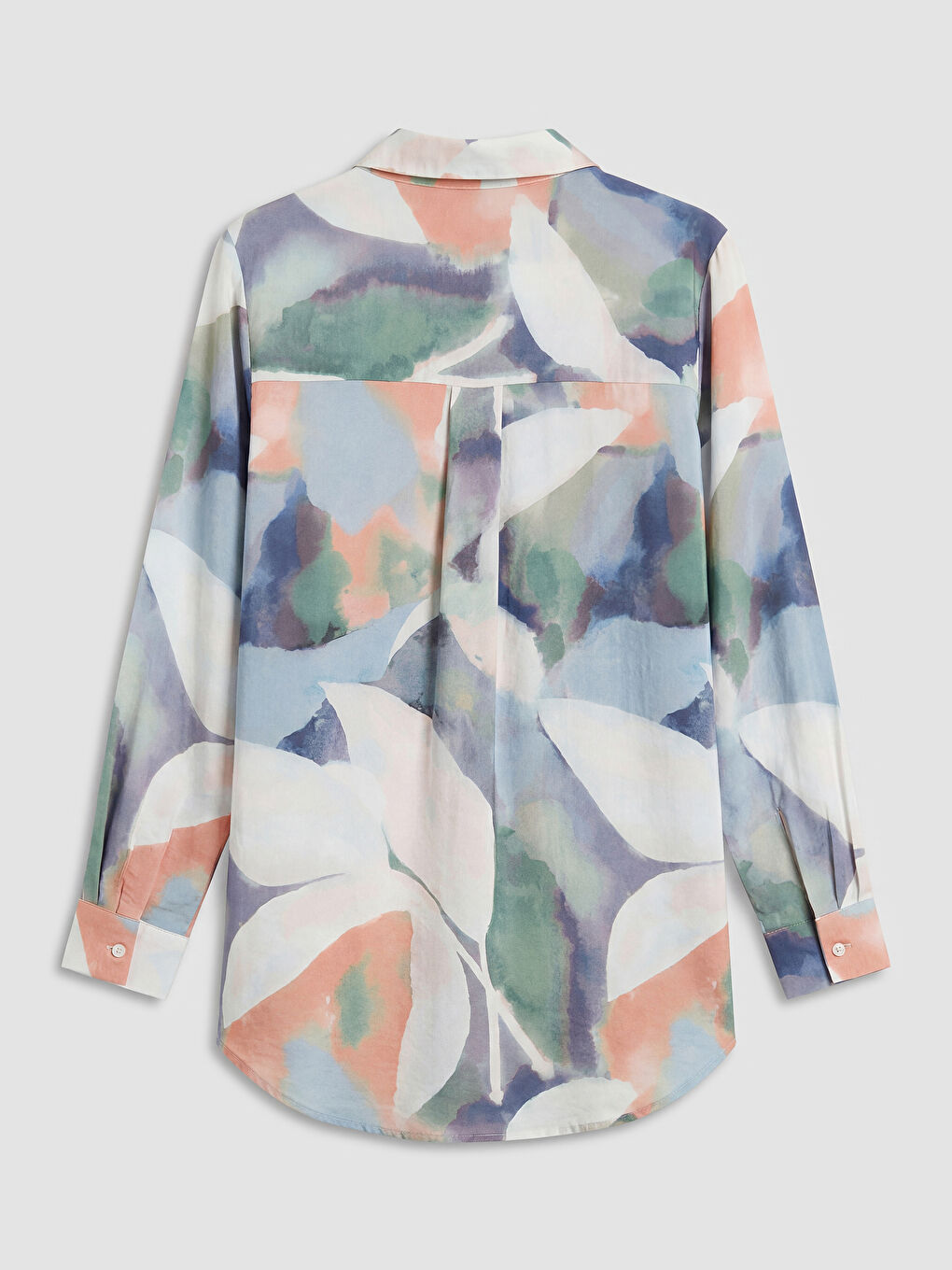 Karışık Desenli Kadın Gömlek Tunik-4