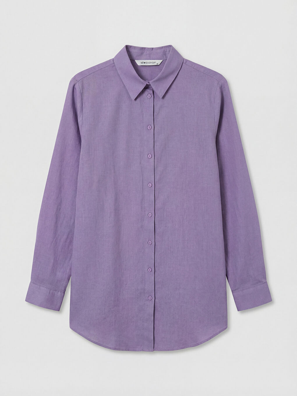 Lila Regular Fit Kadın Gömlek Tunik