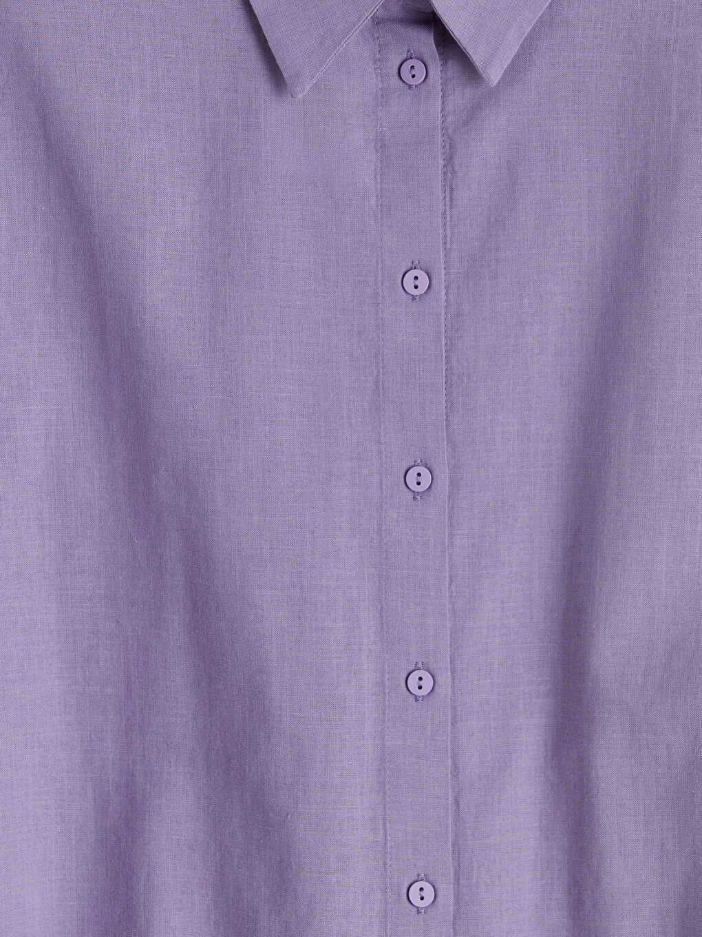 Lila Regular Fit Kadın Gömlek Tunik-2