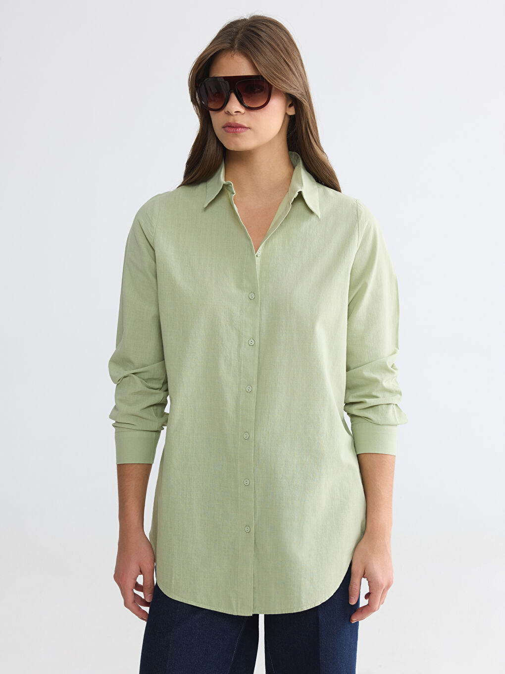 Regular Fit Women's Shirt Tunic