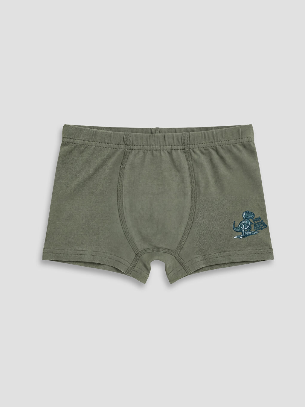 Beyaz Erkek Çocuk 3'lü Boxer-3