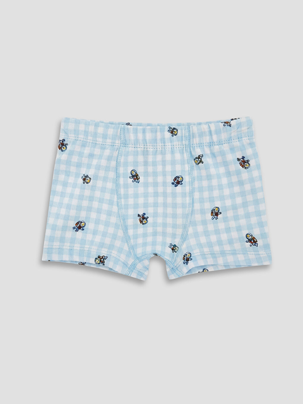 Mavi Erkek Çocuk 3'lü Boxer-5