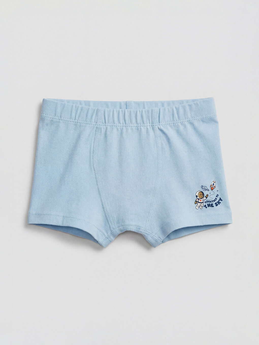 Mavi Erkek Çocuk 3'lü Boxer-2