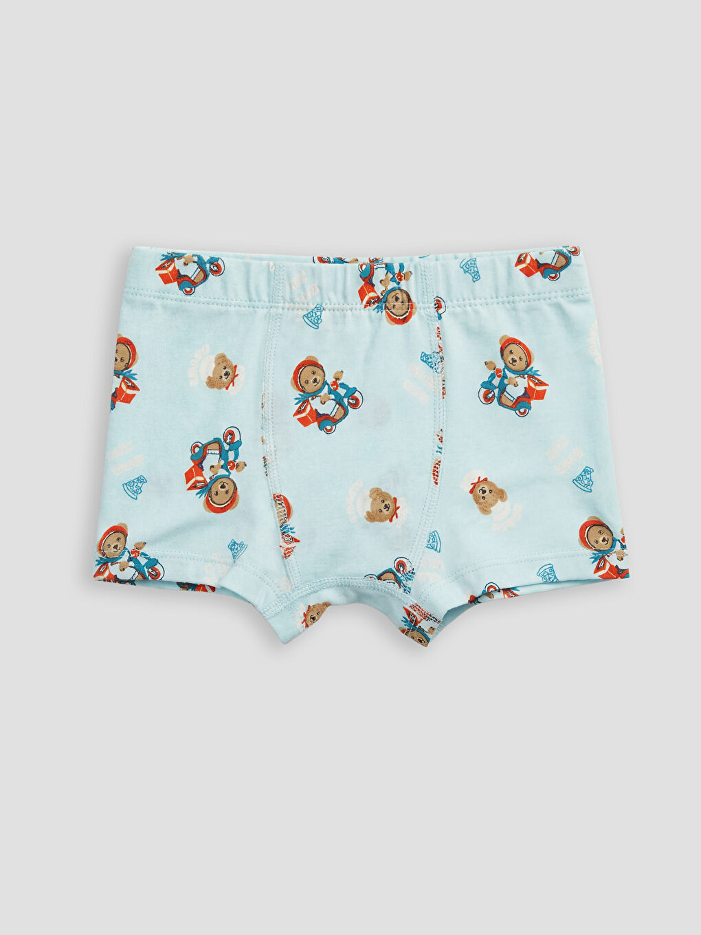 Mavi Erkek Çocuk Boxer 3'lü-2