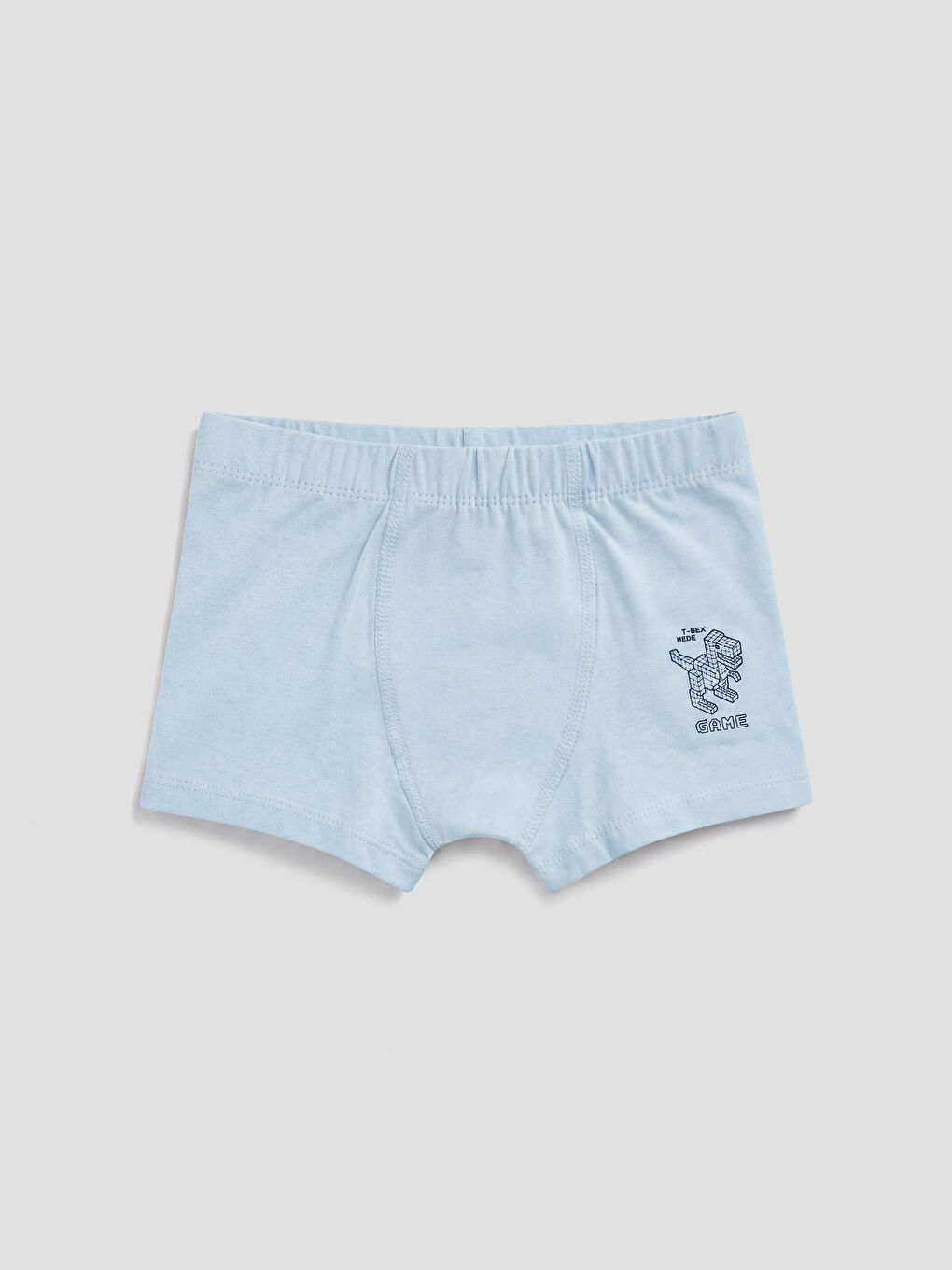 Beyaz Erkek Çocuk Boxer 3'lü-1