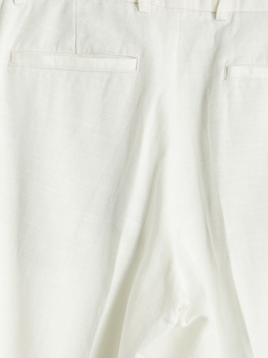 Ekru Regular Fit Erkek Pileli Pantolon-3