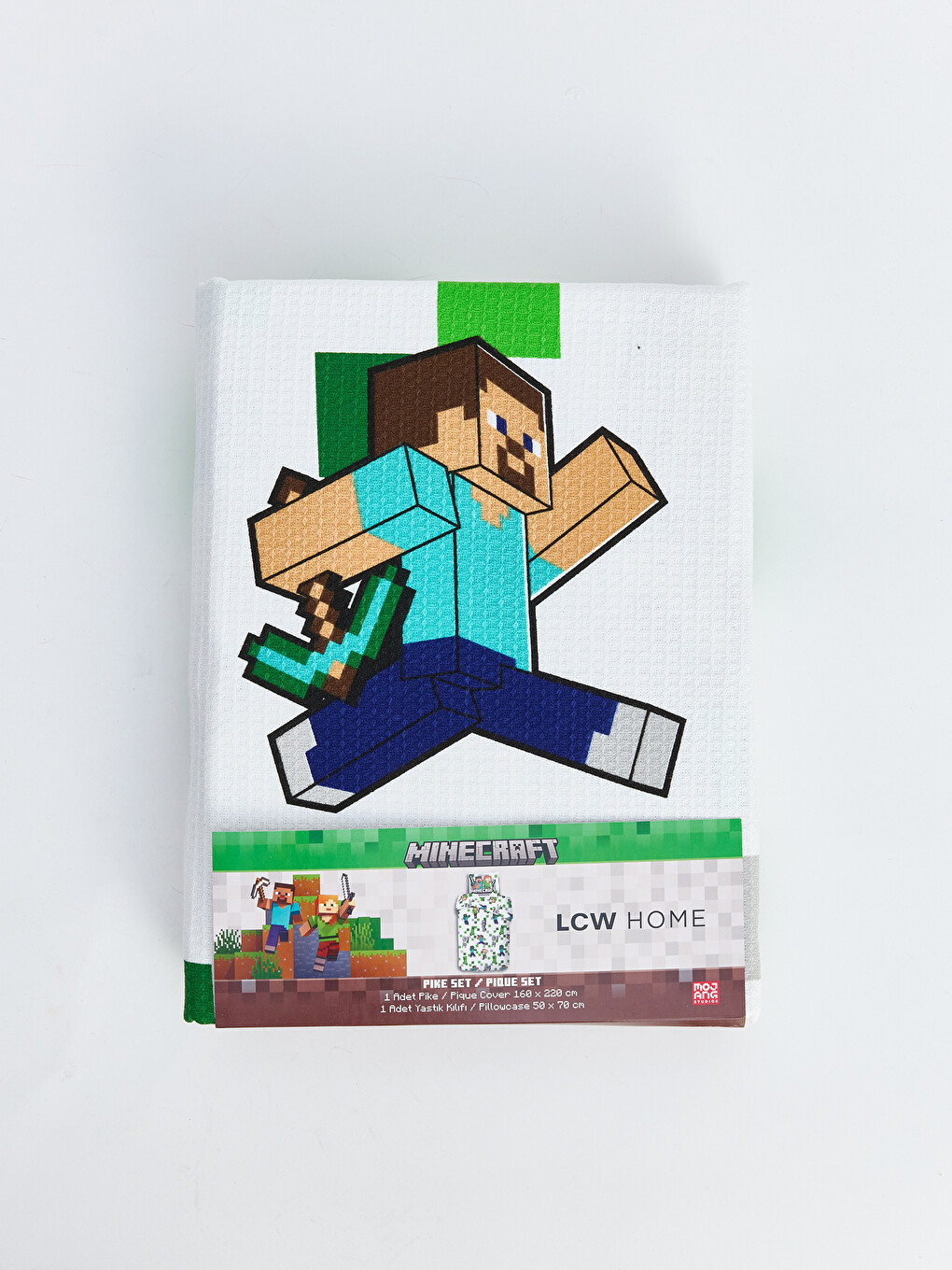 Minecraft Printed Boys' Pique Set-1