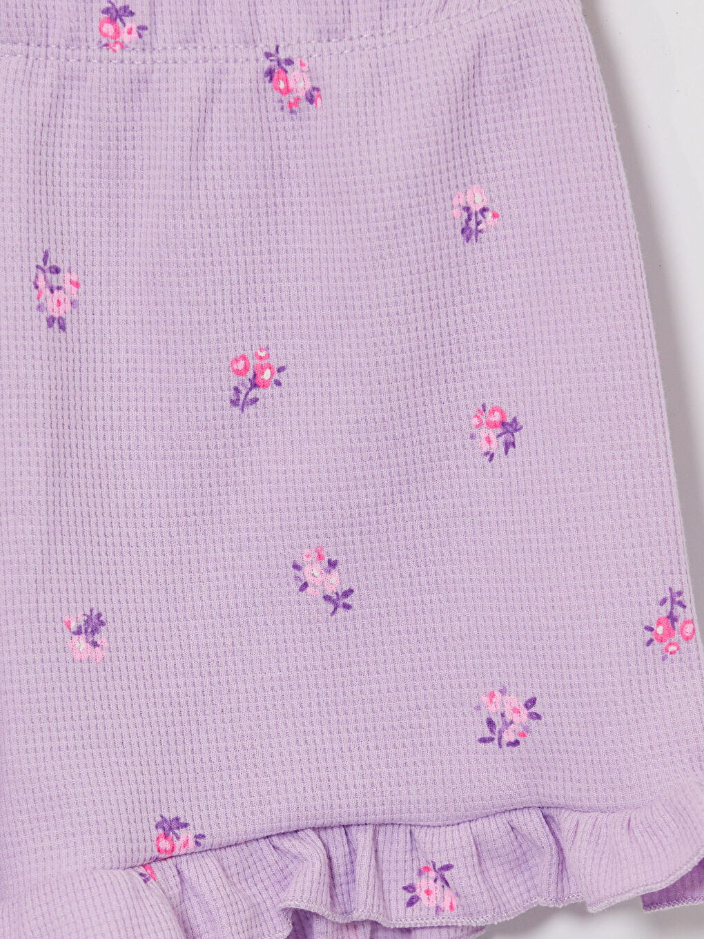 شۆرتی گوڵدار بە کەمەری لاستیکی بۆ کچان-3