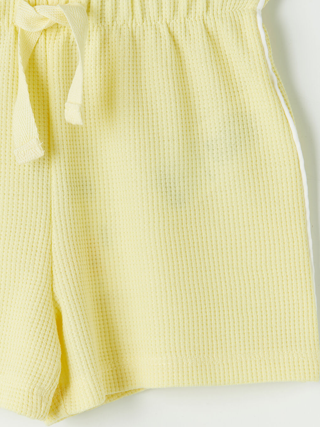Sarı Dokulu Kız Çocuk Şort-2