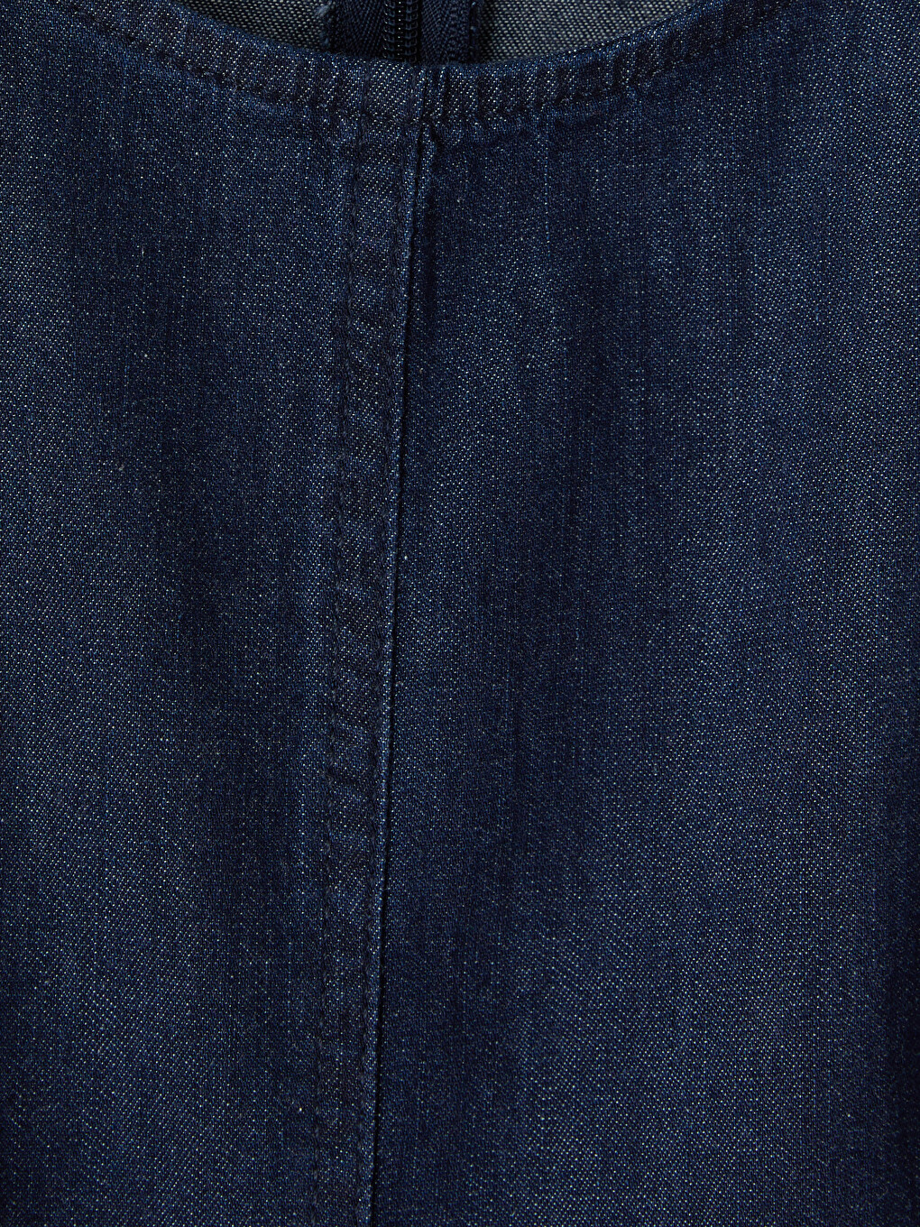 Woman Indigo Denim Dress-1