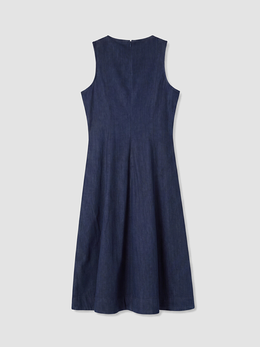 Woman Indigo Denim Dress-2