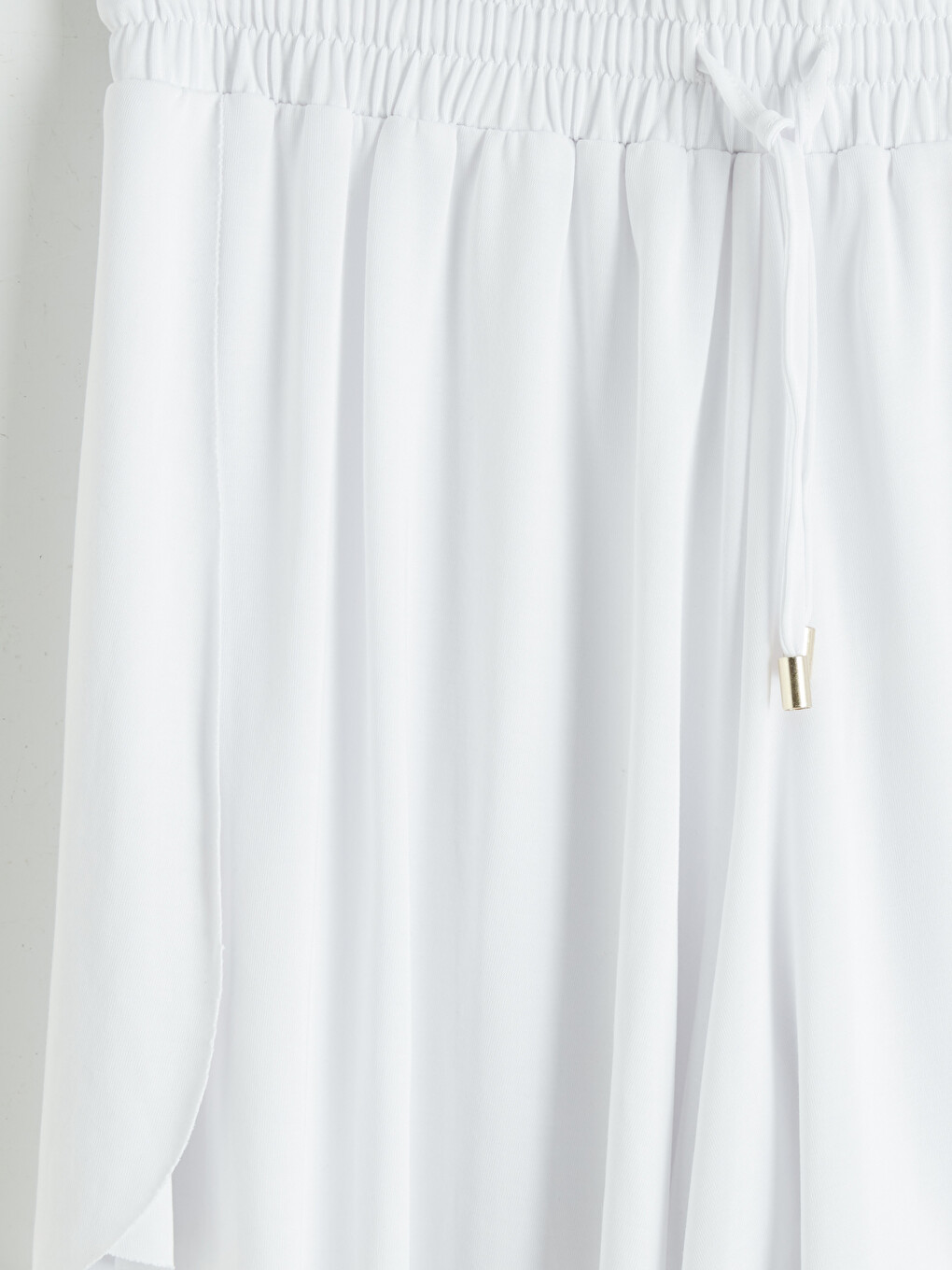 Elastic Waist Pleated Women's Shorts-6