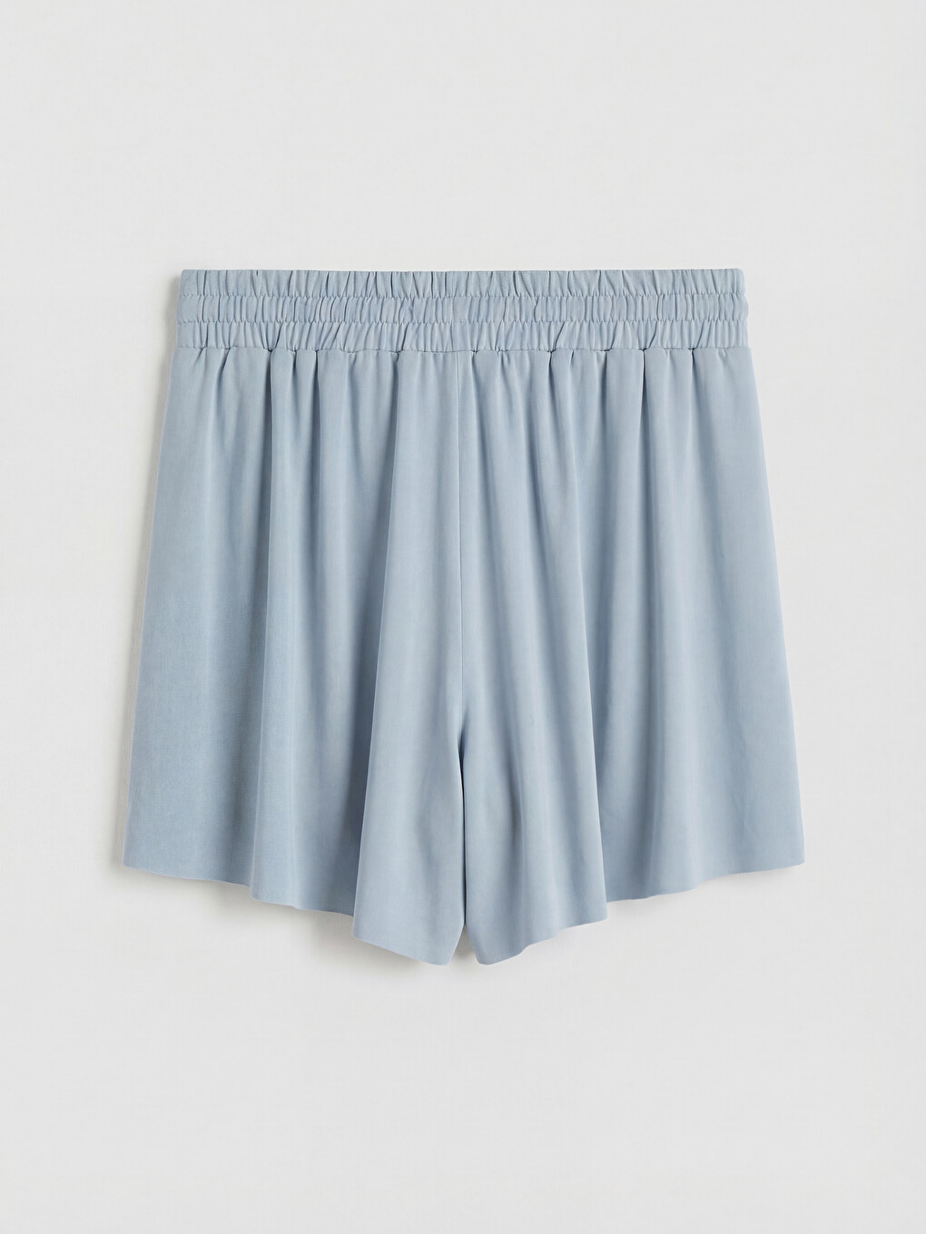 Shorts Femme Plissés À Taille Élastiquée-5