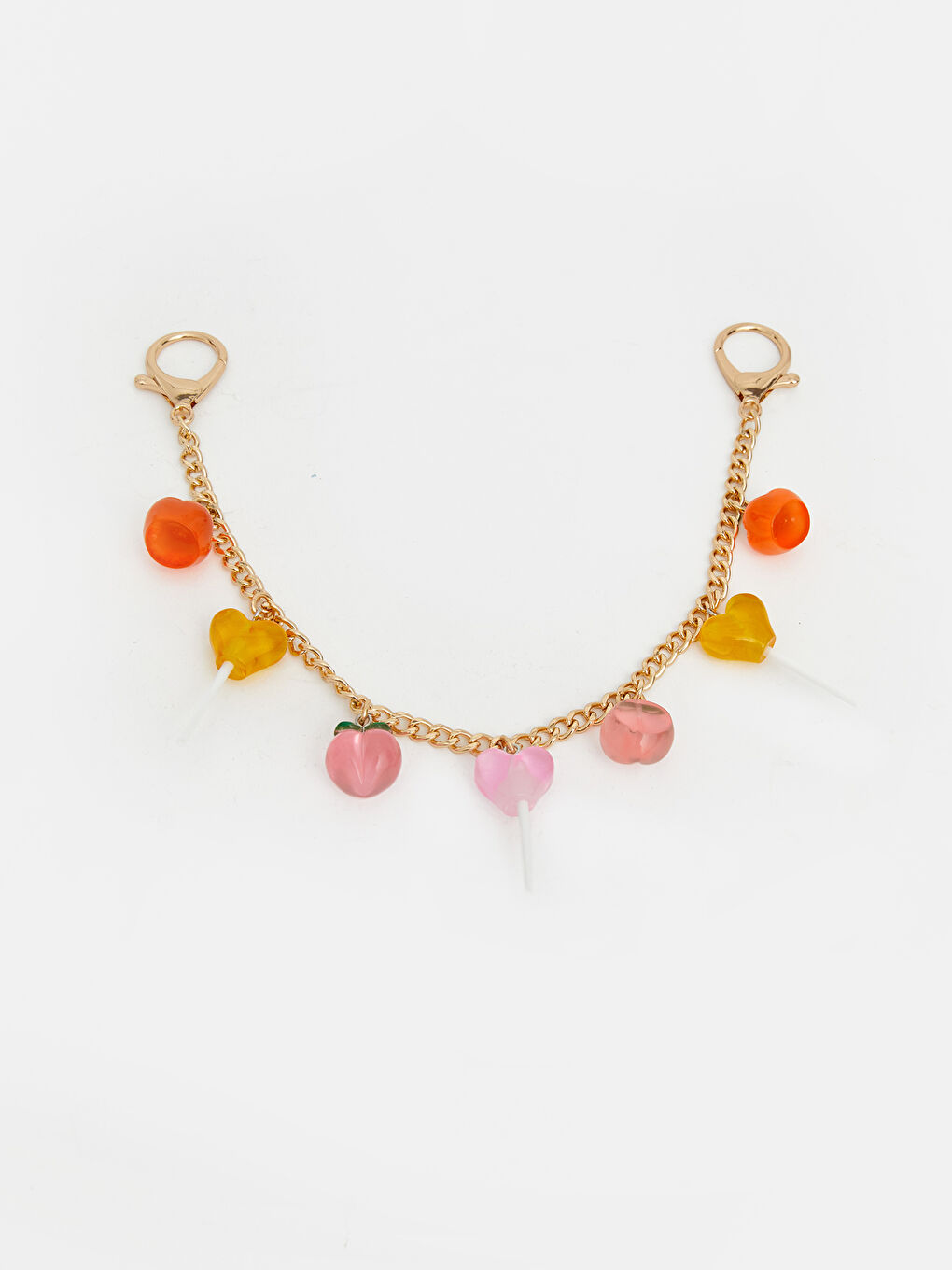 Karışık Baskılı Kadın Çanta Charmı-1