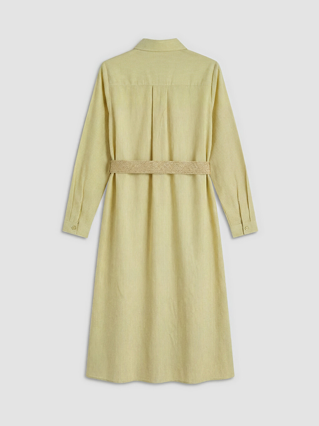Frau Grün Hemdblusenkleid-5