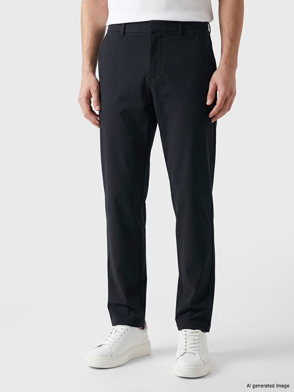 Slim Fit Men's Trousers-1