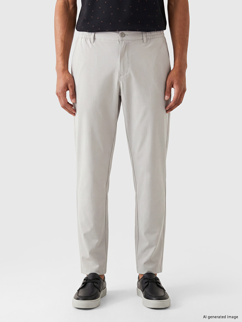 Slim Fit Men's Trousers-1