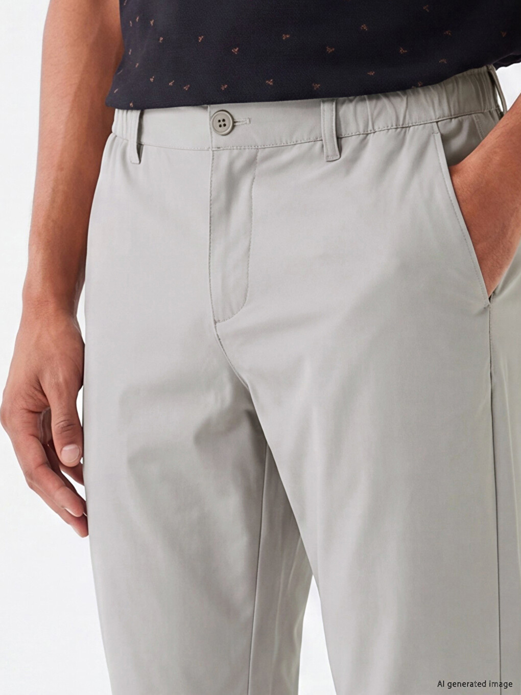 Slim Fit Men's Trousers-2