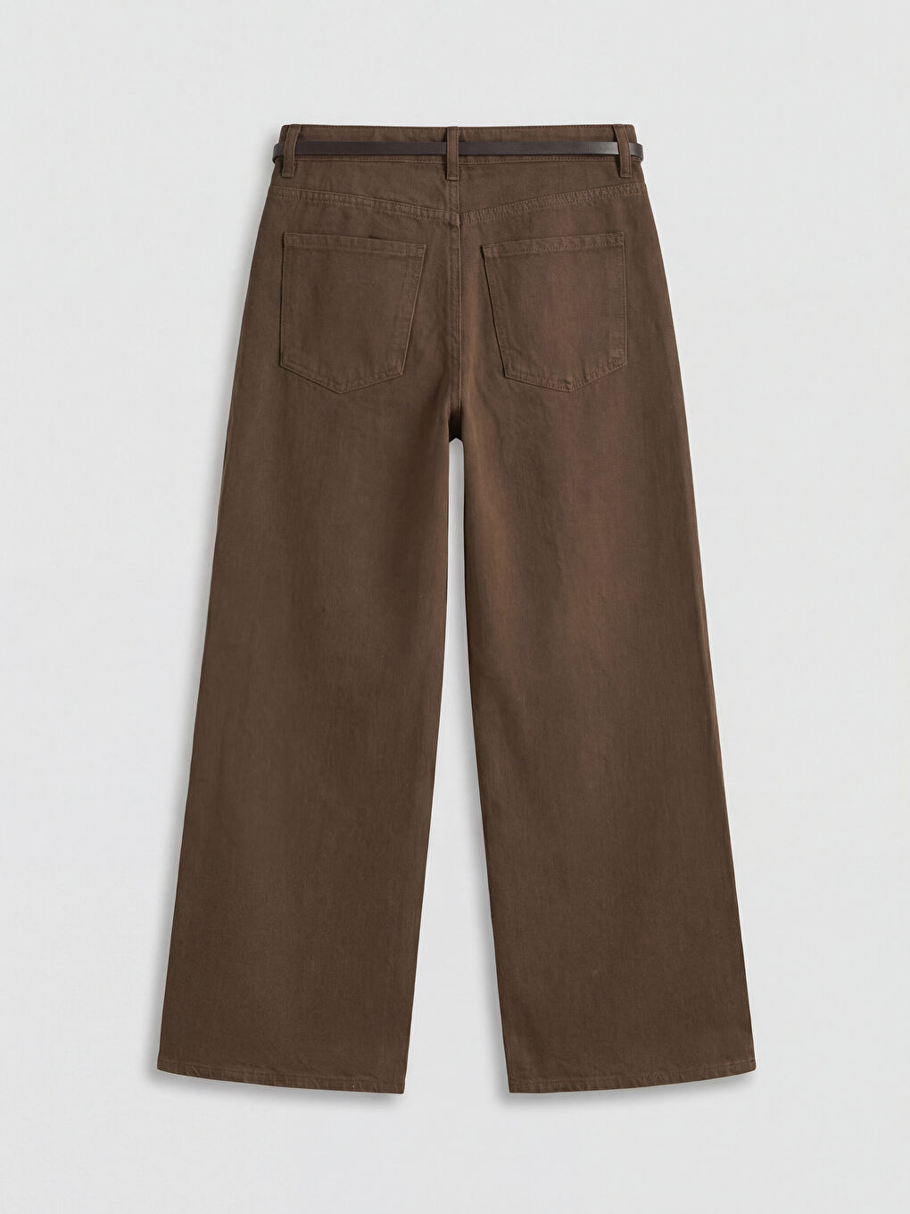 Haki Wideleg Kadın Jean Pantolon	-1