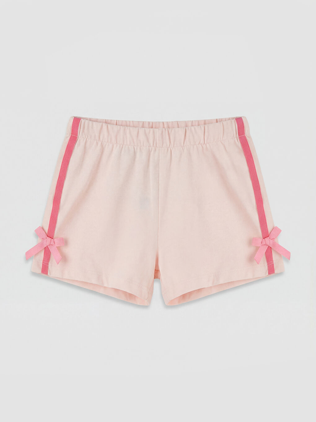 Pembe Minnie Mouse Baskılı Kız Çocuk Tişört ve Şort-4