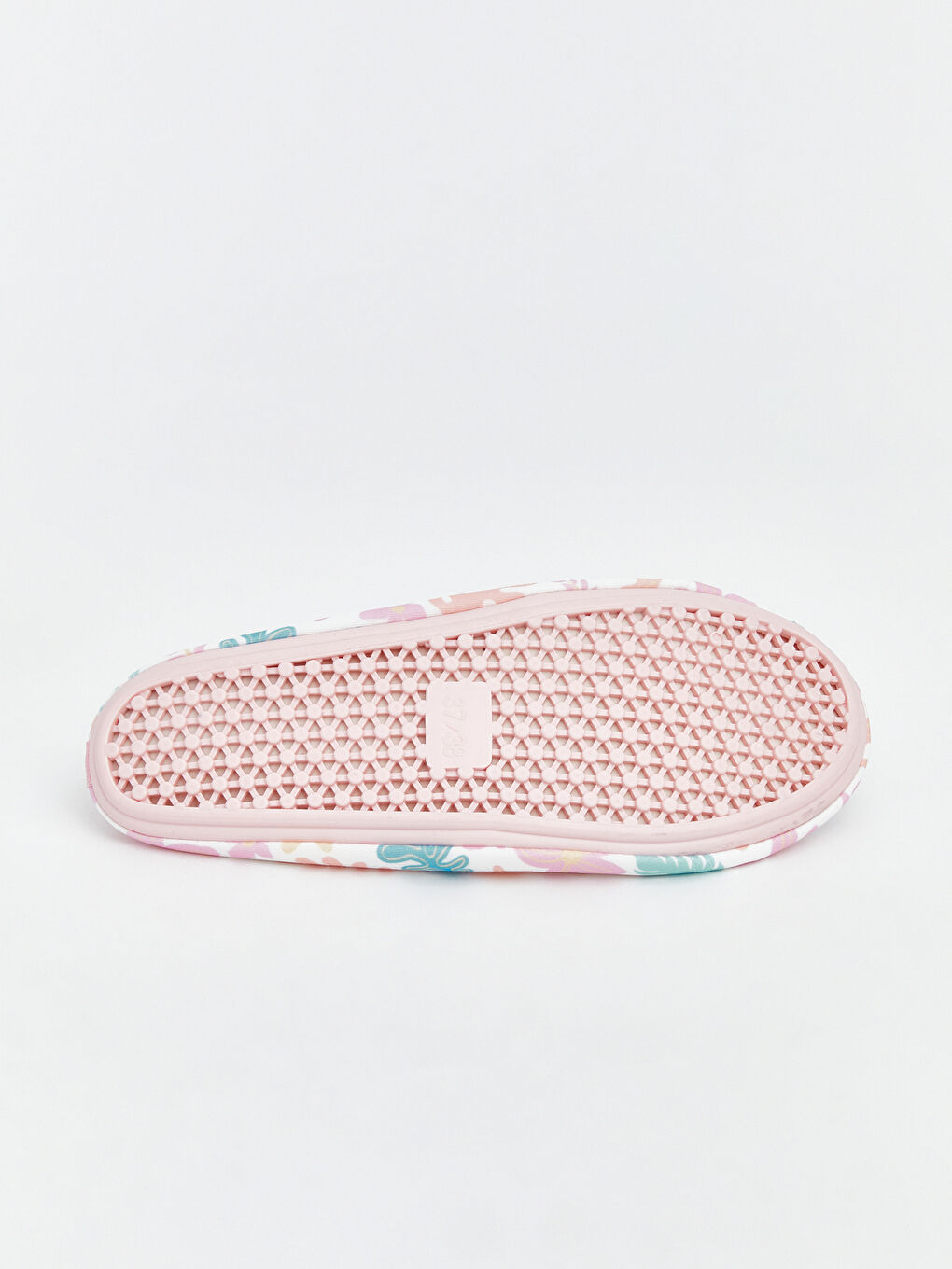 Beyaz Çiçek ve Yaprak Desenli Kız Çocuk Deniz Ayakkabısı-3