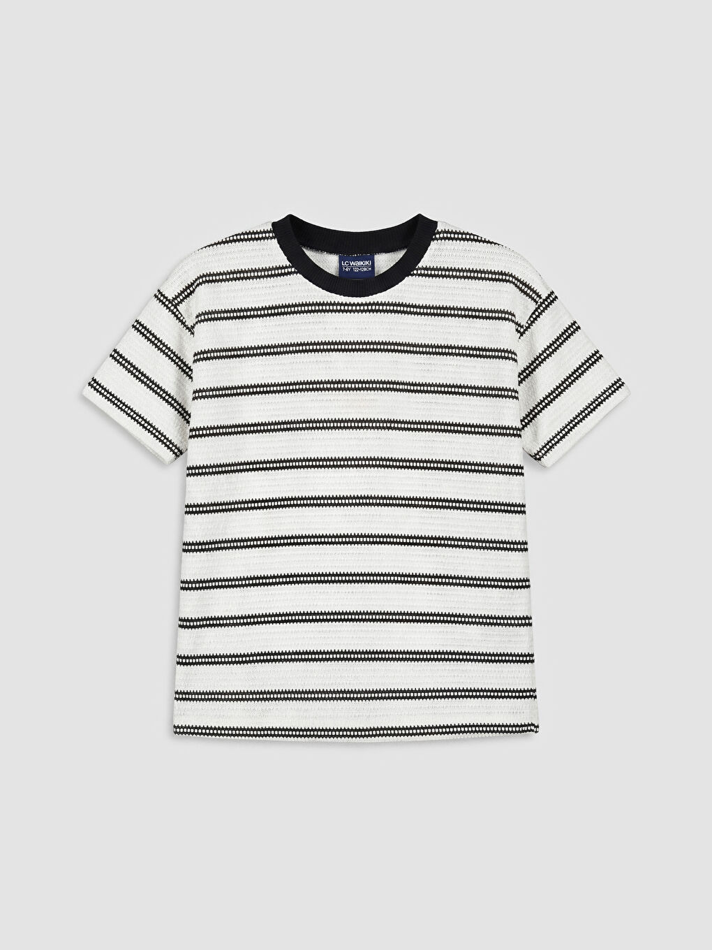 Siyah Çizgili Erkek Çocuk Şortlu Takım-1