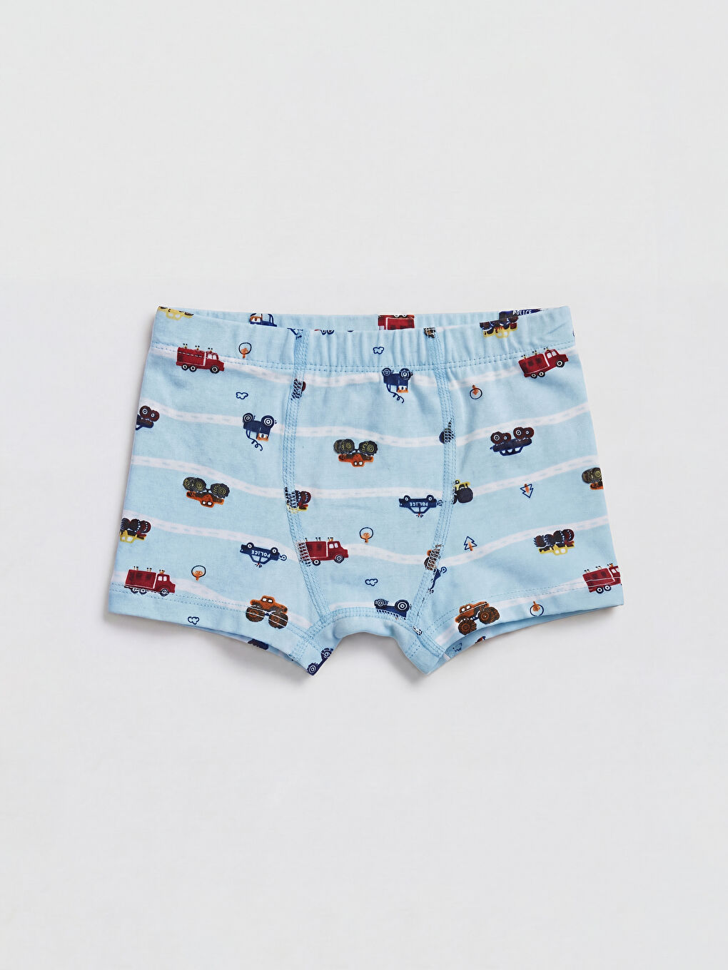 Mavi Erkek Çocuk 3'lü Boxer-3