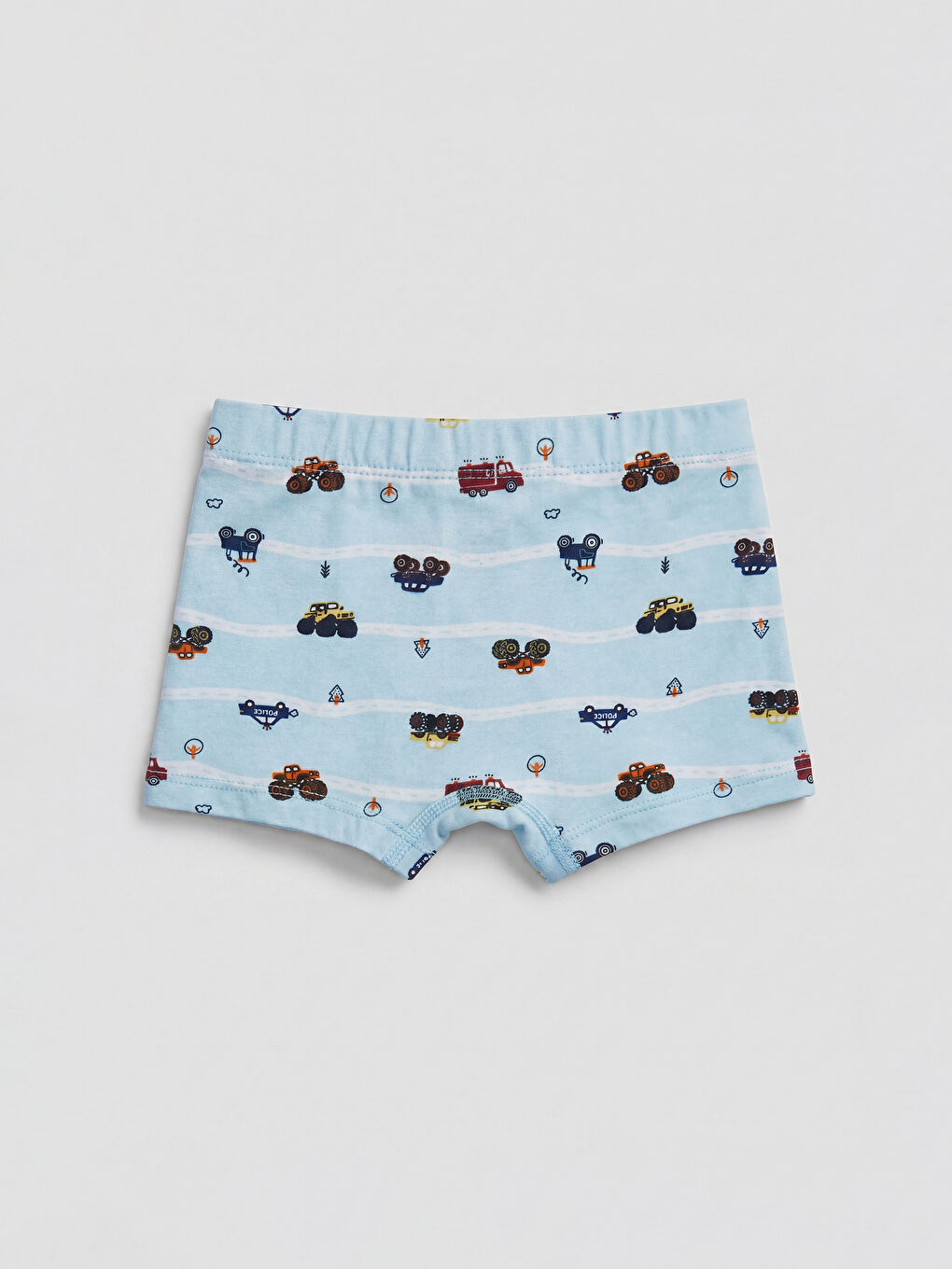 Mavi Erkek Çocuk 3'lü Boxer-4