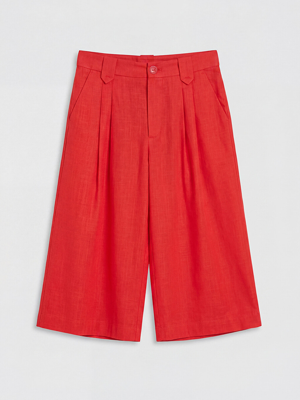 Pleated Girls' Capri