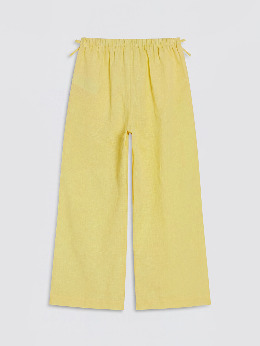 Pantaloni Wideleg din Poplin pentru Fete-1