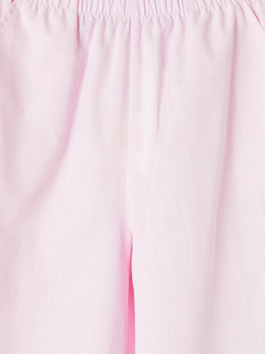 Pantaloni Wideleg din Poplin pentru Fete-1