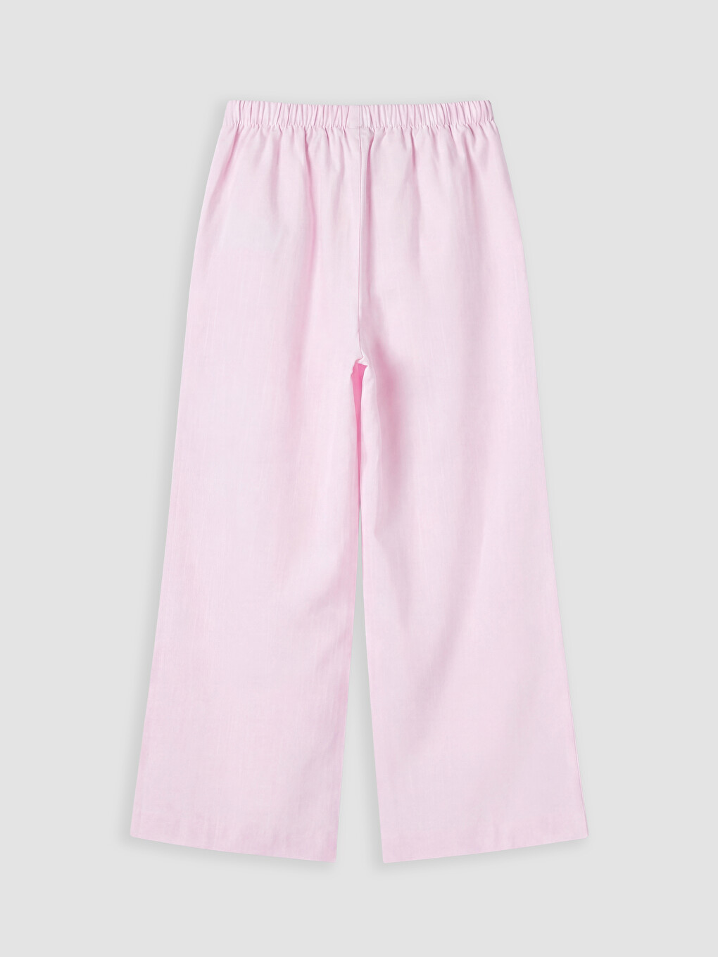 Pantaloni Wideleg din Poplin pentru Fete-2