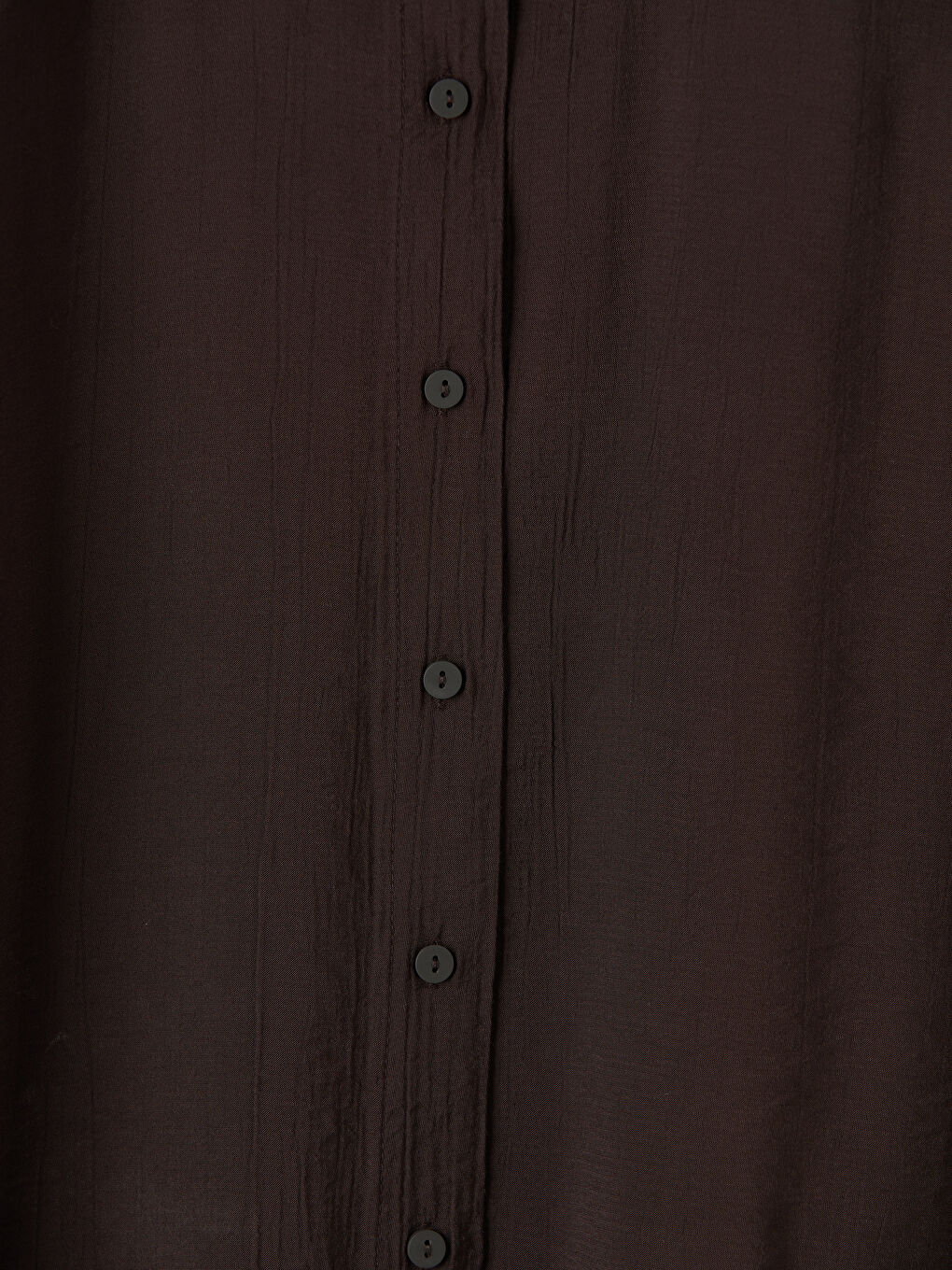 Kahverengi Dokulu Kadın Gömlek-2