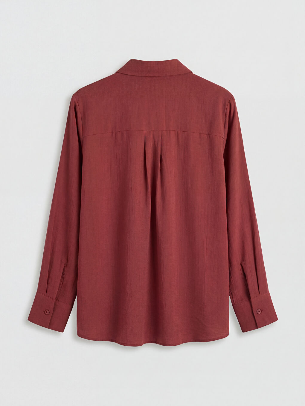 Kahverengi Dokulu Kadın Gömlek-9