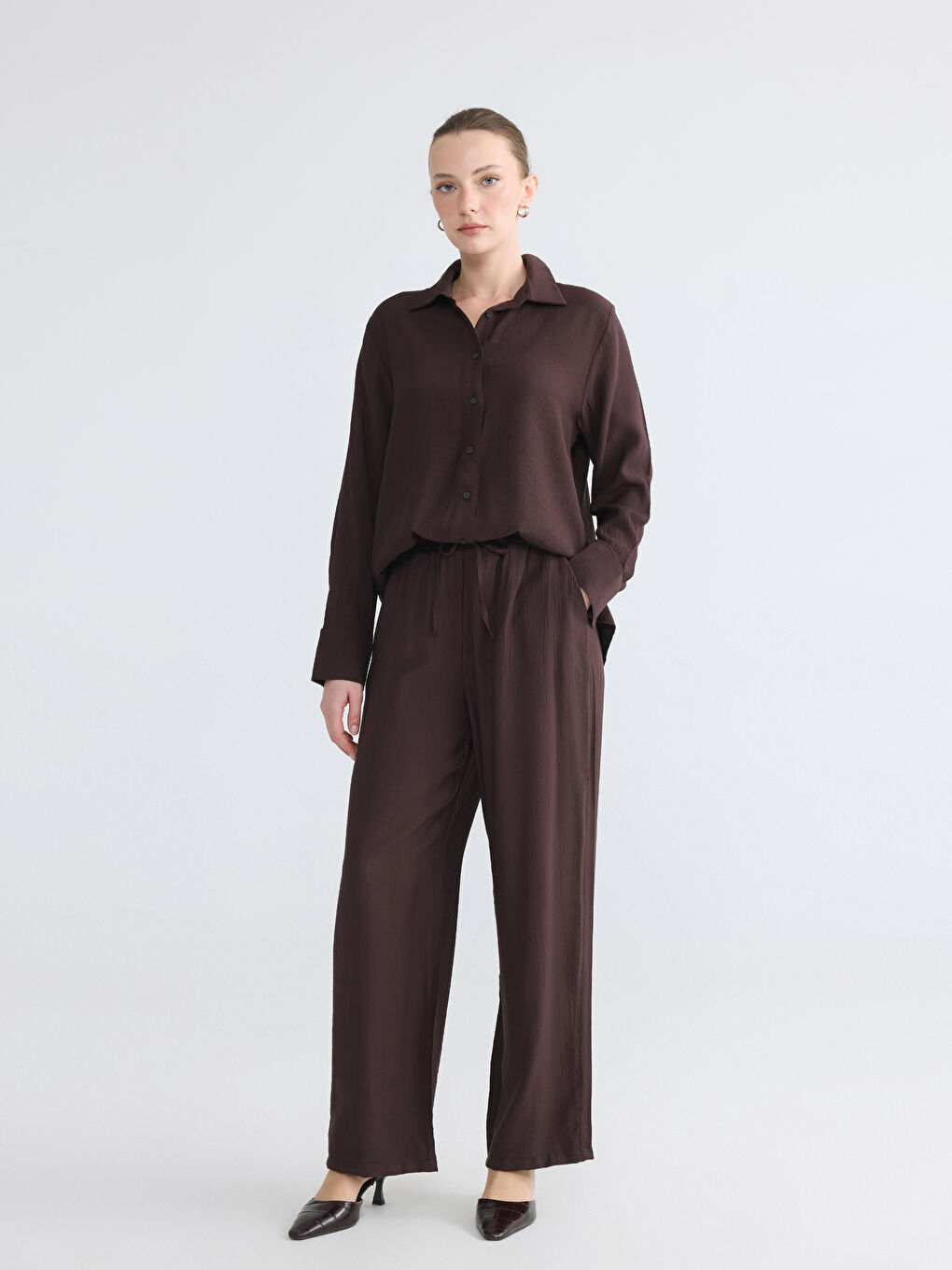 Textured Women's Shirt-2