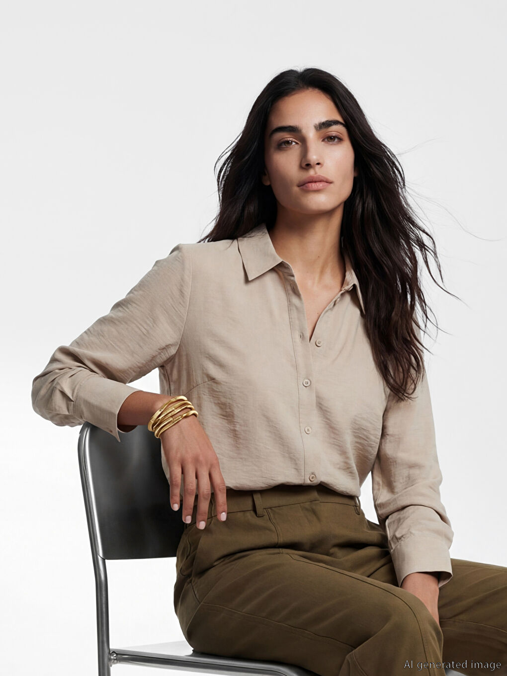 Textured Women's Shirt
