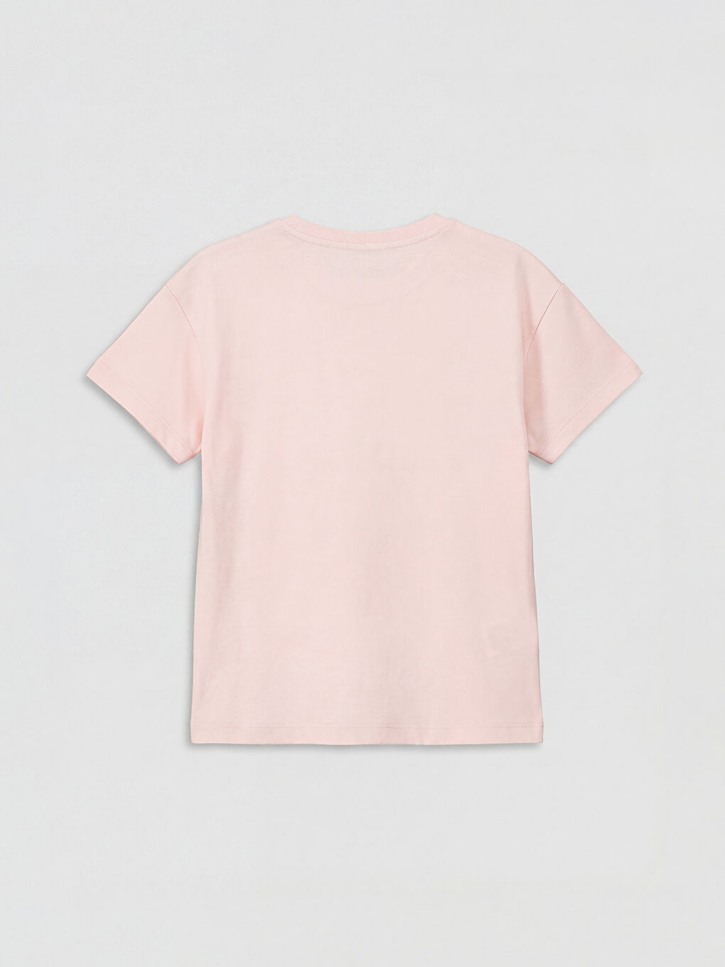 Crew Neck Miffy Printed Girls' T-Shirt-1