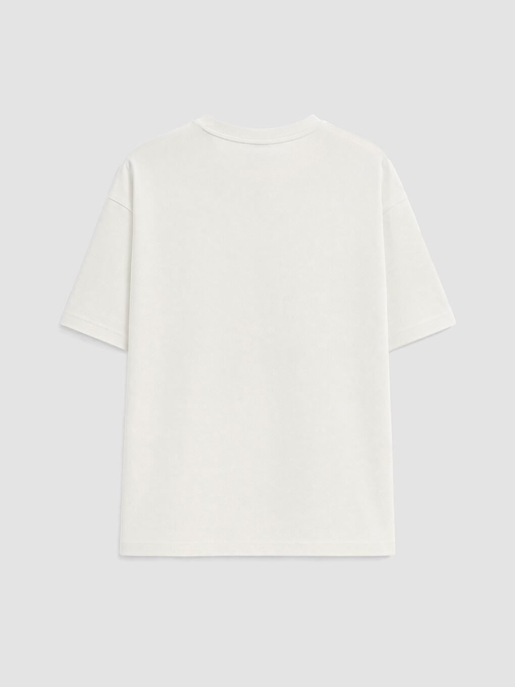 Crew Neck Printed Girls' T-shirt-1